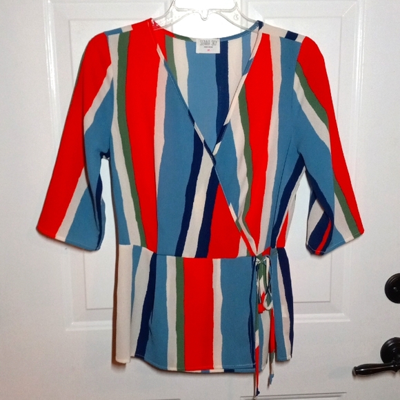 Sienna Sky Tops - Wrap Blouse